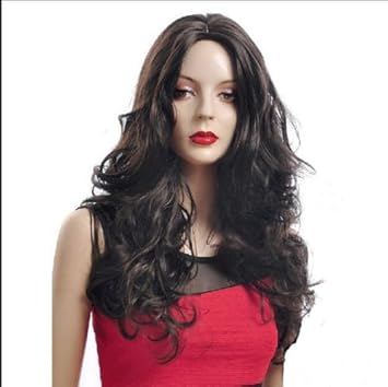 Amazon Com Cheap Black Long Wavy Wigs For Black Women Body Wave