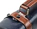 ECOSUSI Vintage Crossbody Messenger Bag Satchel Purse Handbag Briefcase for Women, Blue