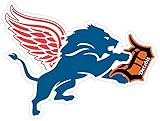 DETROIT Red Wings Lions Tigers Fan Sport Logo 4