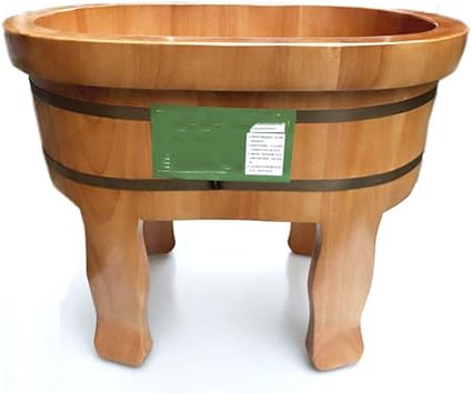 wooden baby bath tub