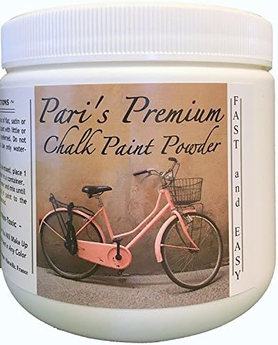 Chalk Paint Powder Mix by Lilya Pari, Add to Any Flat Latex or Acrylic Paint to Make Your Own Chalk Paint in Any Color or Quantity - Save Money - 1 Jar Makes 1 Gallon - Safe and Natural