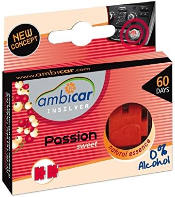 Ambicar Passion (Intense & Oriental) Electric Car Air Freshner Refill Pack (11gm)