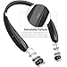Levin Foldable Bluetooth Headset Bluetooth 4.1 Wireless Headphone Neckband with Retractable Earbuds for iPhone, Samsung Galaxy Series, Android and Other Bluetooth-Enabled Devices