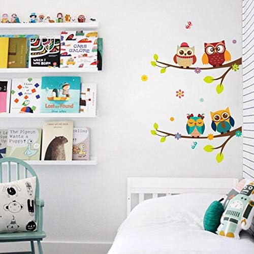 Hibou Oiseau Arbre Motif De Sticker Autocollant Enfant Chambre Pepiniere Pour Bebe Garcon Fille Chambre Kbsin212 Bebe Chouette Sur Branche Mural Accessoires Et Decorations La Chambre De Bebe Dwteam In