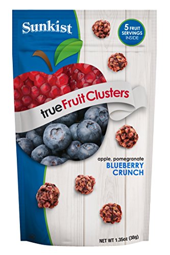Sunkist trueFruit Clusters- Blueberry Crunch 1.35 oz. (8 pack)