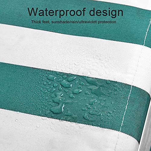 DNNAL Einziehbare Baldachin-Markise, wasserdichte Markise Sunshade Shelter mit manueller Kurbelgriff für Haustür… – Bild 5