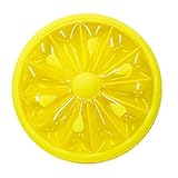 Swimline 60-Inch Inflatable Heavy-Duty Swimming Pool Lemon Slice Float | 9054