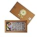 Cherri Wave 20 PCS All Unique Designs White Gold Plated Pearl Bead Cage Pendants for Jewelry Making/Essential Oil Scent Diffuser Locket Pendant with Storage Box and Colorful Cotton Pom Poms