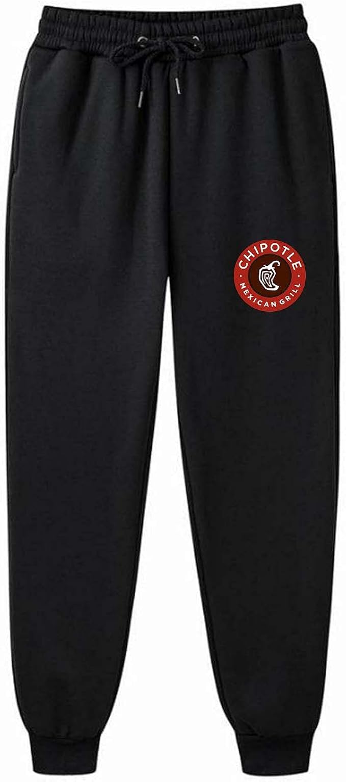 YuanSH Men Chipotle Mexican Grill1 Graphic Knit Sweatpants for Mens