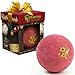 Bath Bomb Gift Idea - Large Bathbomb Stocking Stuffer Best Presents for Her Him Women Men Kids Mom Dad Couple Wife Bubble Bathbombs with Essential Oils (Single)