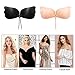 WEIJI Adhesive Bra, Invisible Strapless Push-up Bra With Drawstring for Women