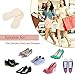 Nanooer Leather High Heel Pads for Shoes That are Too Big, Heel Grips Liner for Shoe Pads for Shoes Too Big, High Heel Inserts for Women Anti Slip, High Heel Insoles,3 Pair?
