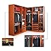 SOTOGO 42 Pieces Colorful Clothing Size Dividers Round Hangers Closet Dividers, 7 Color Blank and Size XXS to XXL with Marker Pen