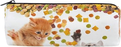 Avoir Images Ahomy Trousse A Crayons Humoristique Chat Mange Nourriture Seche le plus cool par