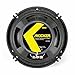 Kicker 6.5 Inch 300 Watt 2 Way 4 Ohm Coaxial Car Audio Speakers (Pair) 40CS654