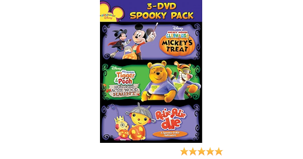 Amazon Com Playhouse Disney Spooky Pack Artist Not Provided Movies Tv