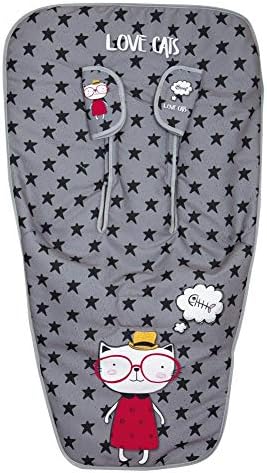 Babyline Love Cats Unisex Chair Cover, 1 Unidad (Paquete de 1) - Image 3