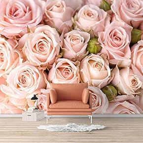 BRAND_NAMEWall Mural Elegant Rose Flower Floral Photo Removable