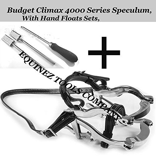 Equine Dental Kit Set Speculum Horse Mouth Gag Float, 4000 SERIES SPECULUM,