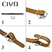 CIVO Watch Band Genuine Crazy Horse Leather Watch Bands NATO Zulu Military Swiss G10 Style Watch Strap 20mm 22mm