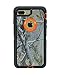 WallSkiN Turtle Series Cases for iPhone 7 Plus / iPhone 8 Plus (Only) Full Body Protection with Kickstand & Holster - Pinus (Tree Bough/Orange)