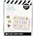 Heidi Swapp - Lightbox Inserts - Icons - Emojis 2, Party & Hobbies - 3 Item Set - 60 Inserts