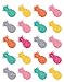 Teacher Created Resources 2158 Tropical Punch Pineapples Stickers