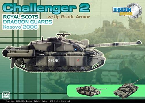 Dragon 1:72 Challenger 2 Up Armor Royal Scots Dragoon Guards Kosovo 2000 #60045