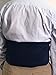 Happy Heat Heating Pad for Back Pain, Lower Back Warmer for Pain Relief, Portable Electric Heat Belt, Rechargeable Hot Pack for Shoulder- Grey