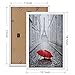 ONE WALL 11x17 Poster Frame White, Made of Solid Wood and Tempered Glass Picture Frame for 11x17 Photo - Wall Mounting Hardware Included