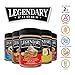 Legendary Foods Almond, Cashew & Peanut Butters | Keto Diet Friendly, Low Carb, No Sugar Added, Vegan I Variety Pack (16oz Jar, 5 Pack)