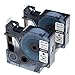 Anycolor 2 Pack Compatible DYMO D1 Label Tape 45013 S0720530 Black on White Tape for DYMO LabelManager 160 280 420P PnP 220P 360D 450 210D (1/2