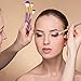 12PCS Makeup Brush Set, 10PCS Professional Mermaid Makeup Brushes + 1PCS Brush Egg + 1PCS Silicone Sponge for Foundation Eye Shadow Eyebrow Eyeliner Blush Powder or Creams
