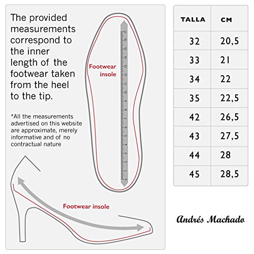 51%2BOVXAP1sL Sandalias de Mujer de Verano con tacón - Andres Machado AM5420 Tallas Pequeñas de la 32 a la 35 y Tallas Grandes de la… Sandalias de Mujer de Verano con tacón - Andres Machado AM5420 Tallas Pequeñas de la 32 a la 35 y Tallas Grandes de la… - Imagen 6