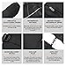 CLISPEED Winter Heated Gloves 3 Levels Temperature Control Hand Warmers Touch Screen Thermal Gloves for Skiing Cycling Riding Hunting Fishing