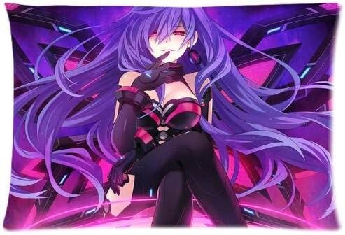 Anime Hyperdimension Neptunia Throw Pillow Cover Custom Zippered Rectangle Pillow Case (CCW-21, 20x30 inch)