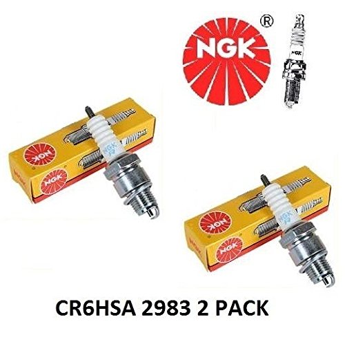 NGK 2983 CR6HSA 2 PACK Spark Plugs Yamaha TTR 90 E 110 XV250 VIRAGO