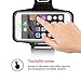 EVERSHOW iPhone Xs/11 Pro Armband, Premium Water Resistant Sport Armband for iPhone 6, 6S/Xs/X/7/8 Case Running Pouch Touch Compatible Key Holder Also Fits Galaxy S10/S10e/S8/S9/S7