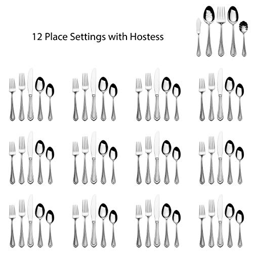 Mikasa Regent Bead Flatware Set - Image 6