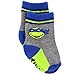 Superhero Baby Toddler 3 pack Gripper Athletic Socks (3T-4T, TMNT Grey)