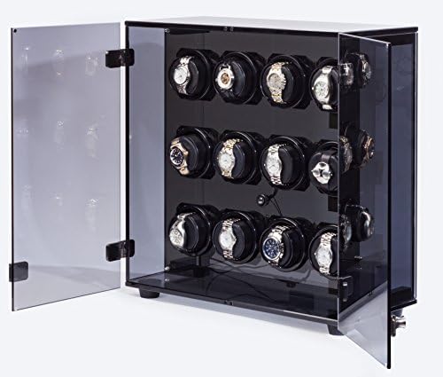 OrbitaOrbita Watchwinders Milano 12 Glass/ Walnut Rotorwind