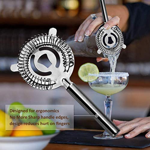 AMAZOM Cocktail-Shaker-Barkeeper-Kit-Set, 14-Teiliges Martini-Shaker-Set Bar-Set Mit Edelstahlständer, Barwerkzeugen Für… – Bild 5