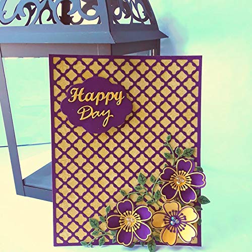 Cutting Dies Diamond Background for Card Making Scrapboking Valentine's Day(A)