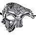 Ubauta Steampunk Cyborg Venetian Mask, Masquerade Mask For Halloween Costume Party/Phantom Of The Opera/Mardi Gras Ball