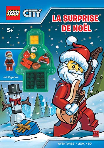 Lego city. La surprise de Noël : Avec une figurine à assembler by