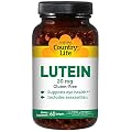 Country Life, Lutein, 20 mg, 60 Softgels - 2pc