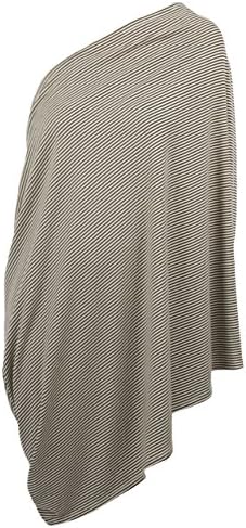 Infinity Breastfeeding Scarf &amp; Nursing Cover | Lightweight No See Through (Gold)