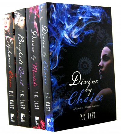 P. C. Cast Divine Series 3 Books Collection Set