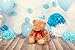 Paxcoo 28 Pcs Boy Baby Shower Blue Tissue Pom Poms Decorations for Boy First Party