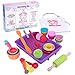 Roundtree My First Bake Sale Kids Baking Set, Kids Cooking Supplies for Making Pastries, Cupcakes, Cakes, Cookies. Ultimate 62 Piece Cooking Set for Kids, Cooking Utensils for Girls and Boys Age 6 Up